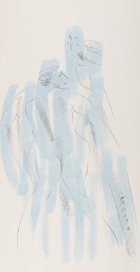 A Group of Three Works ( Nude from Behind I, II, and II )