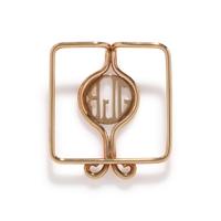 CARTIER, YELLOW GOLD MONEY CLIP