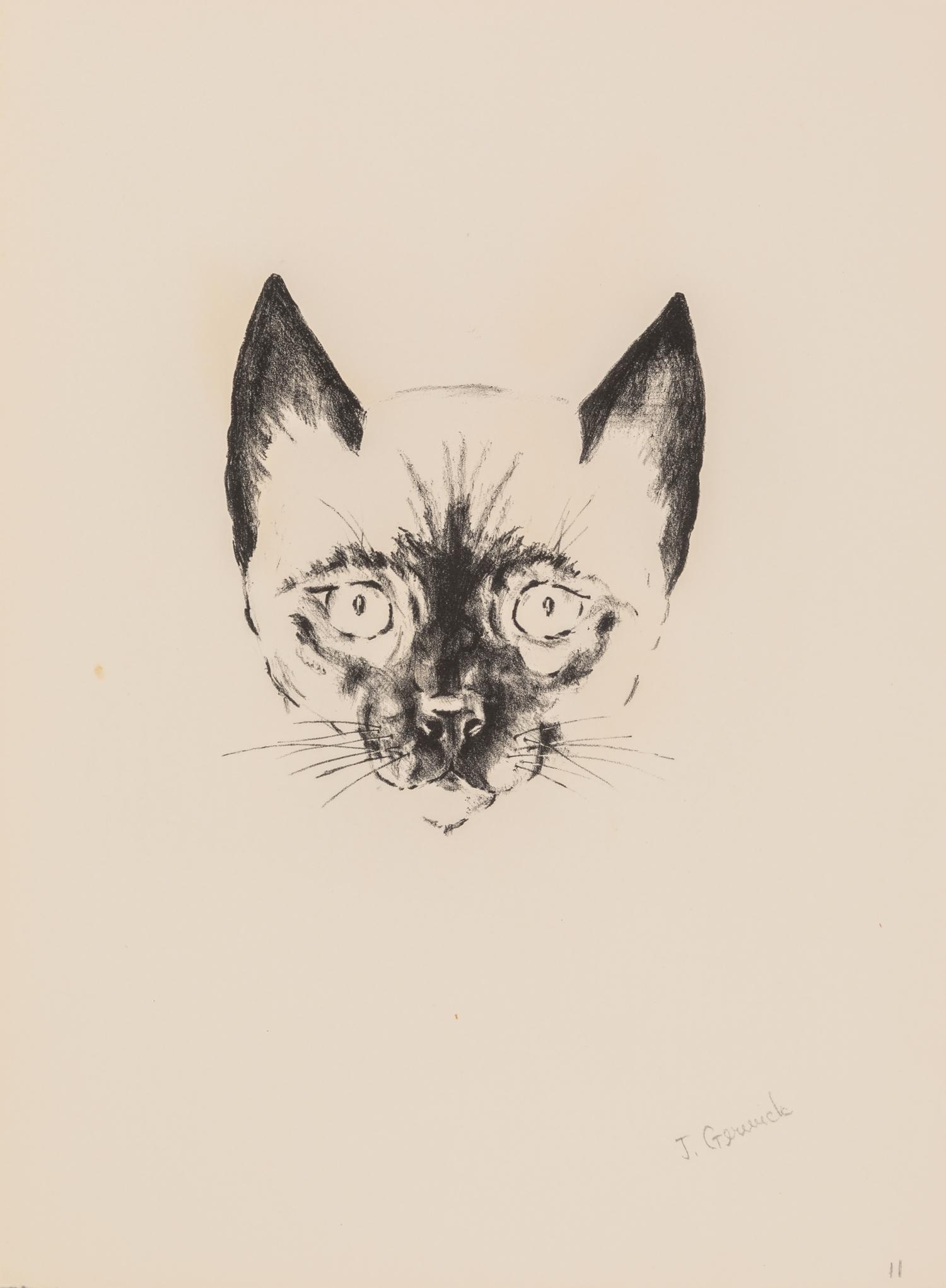 J.J. Gerwick, (20th Century), A group of six works from Saki