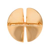 NANNA DITZEL FOR GEORG JENSEN, YELLOW GOLD BROOCH