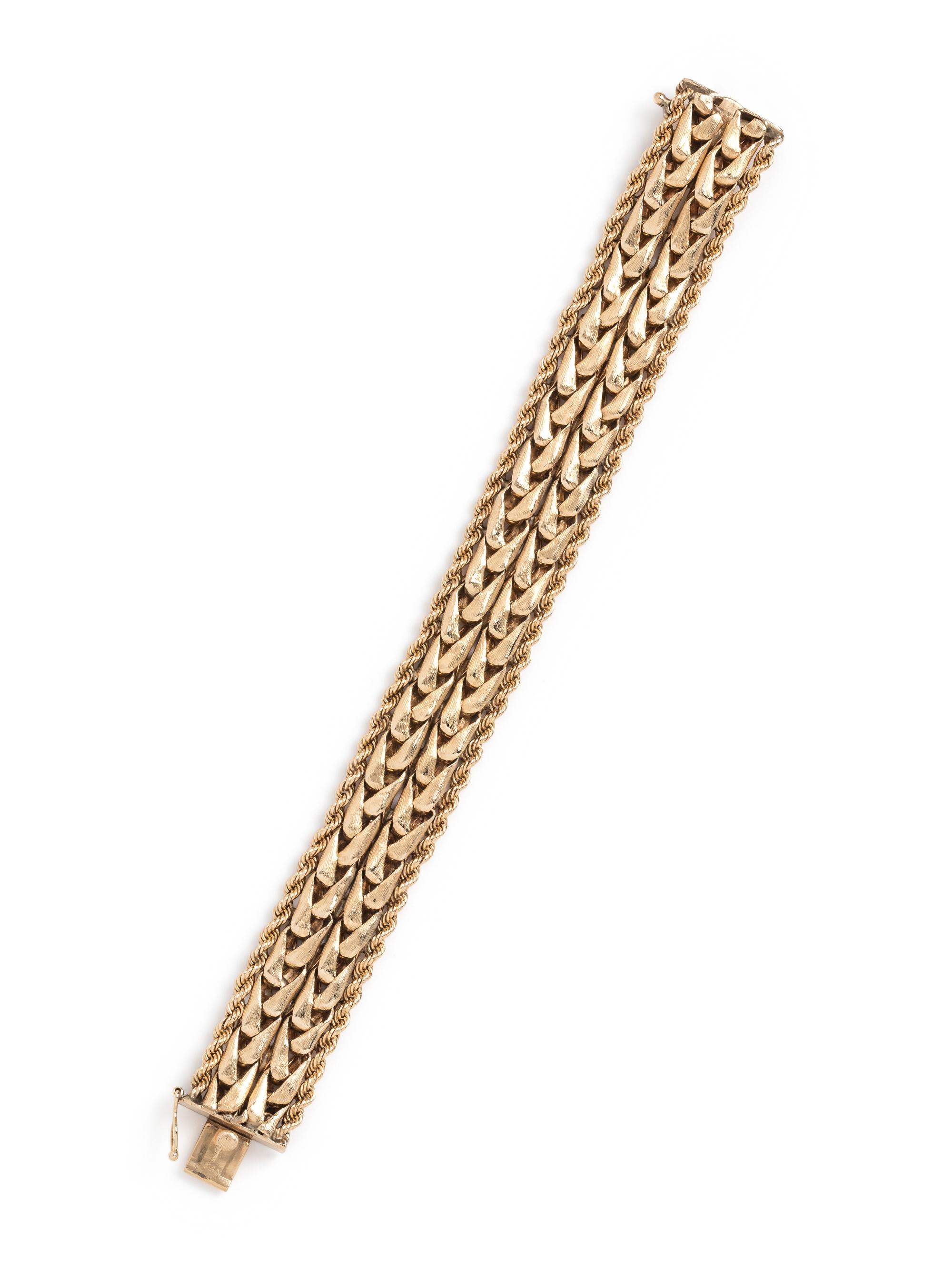YELLOW GOLD BRACELET