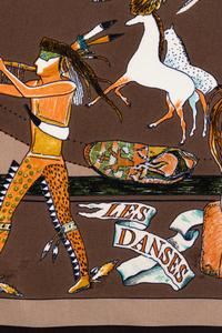 Hermès 90cm Silk Scarf, Carré, Kermit Oliver