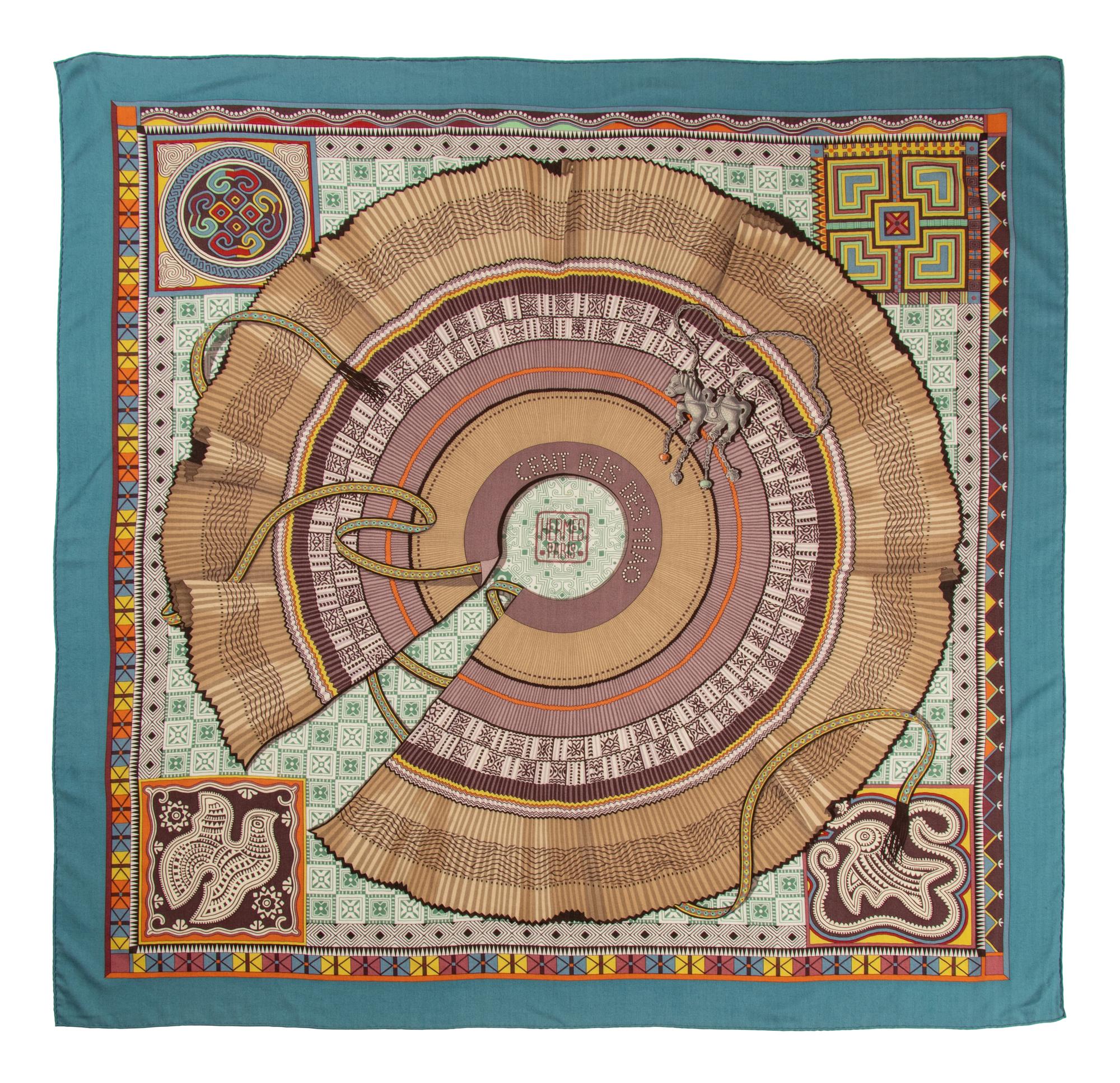 Hermès Cashmere/Silk Scarf