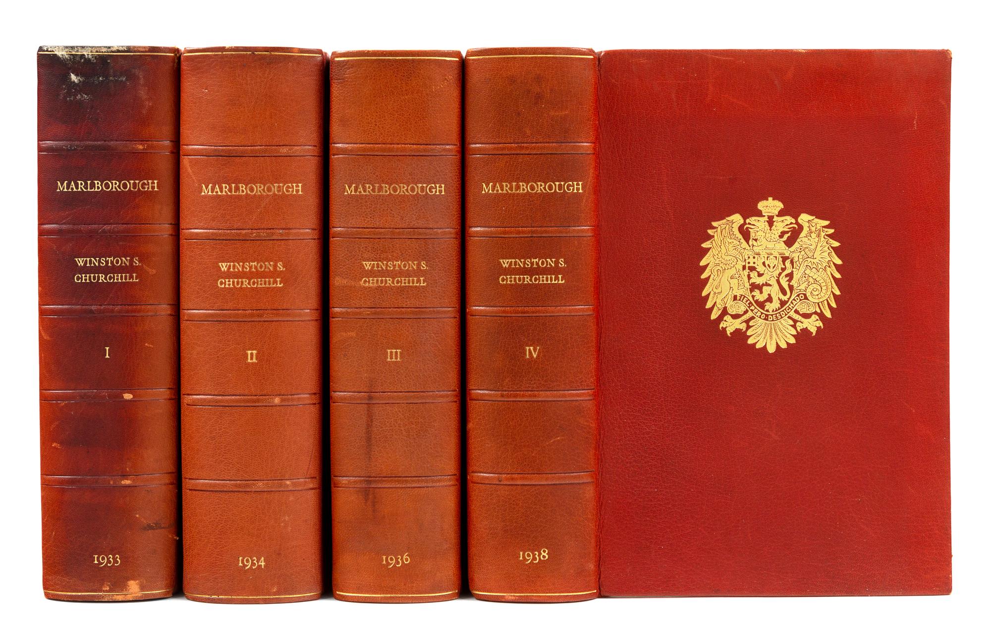 CHURCHILL, Winston Spencer (1874-1965). Marlborough His Life and Times. London: George G. Harrap, 1933.