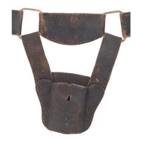 US Pattern 1851 Blackened Buff Leather Artillery Saber Belt