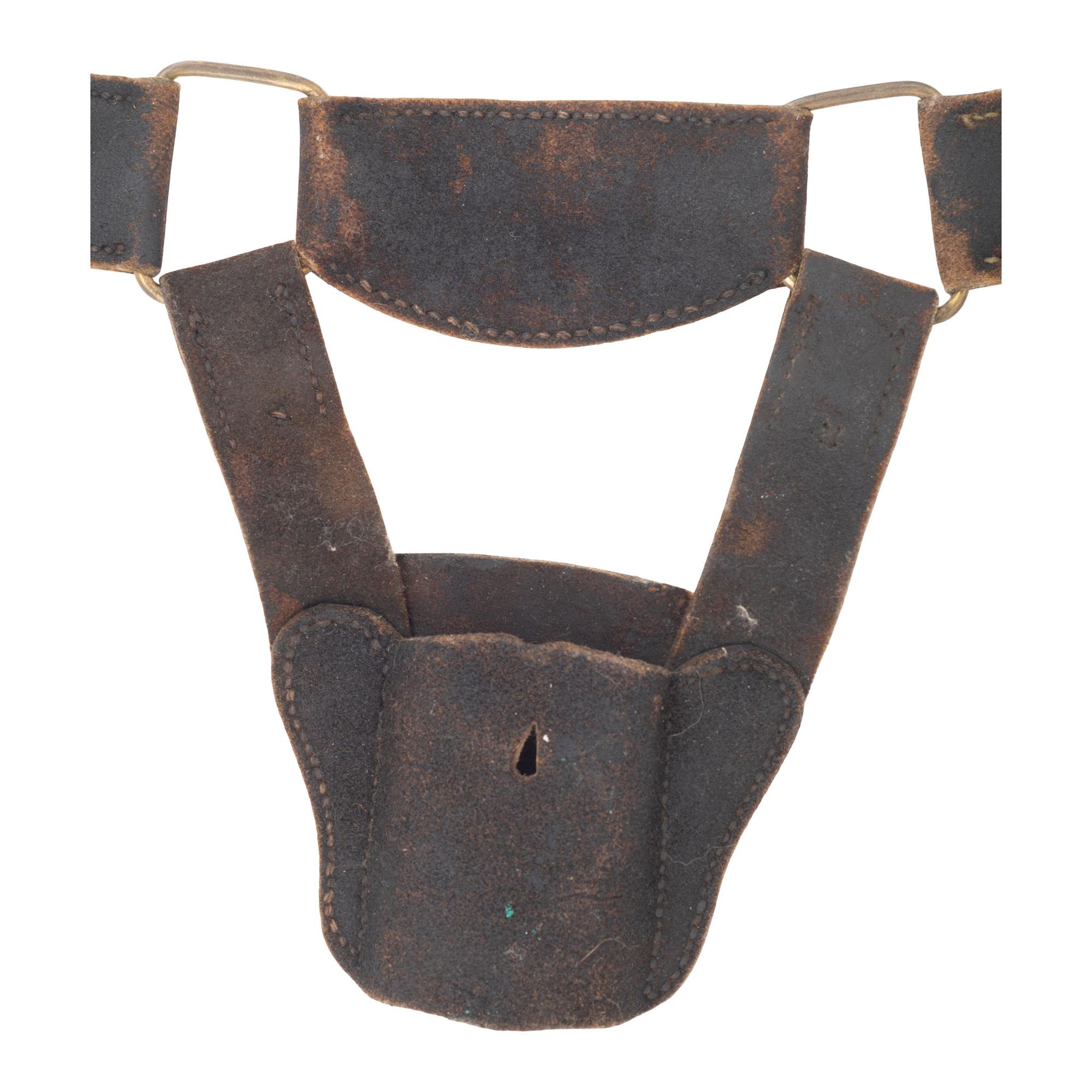 US Pattern 1851 Blackened Buff Leather Artillery Saber Belt