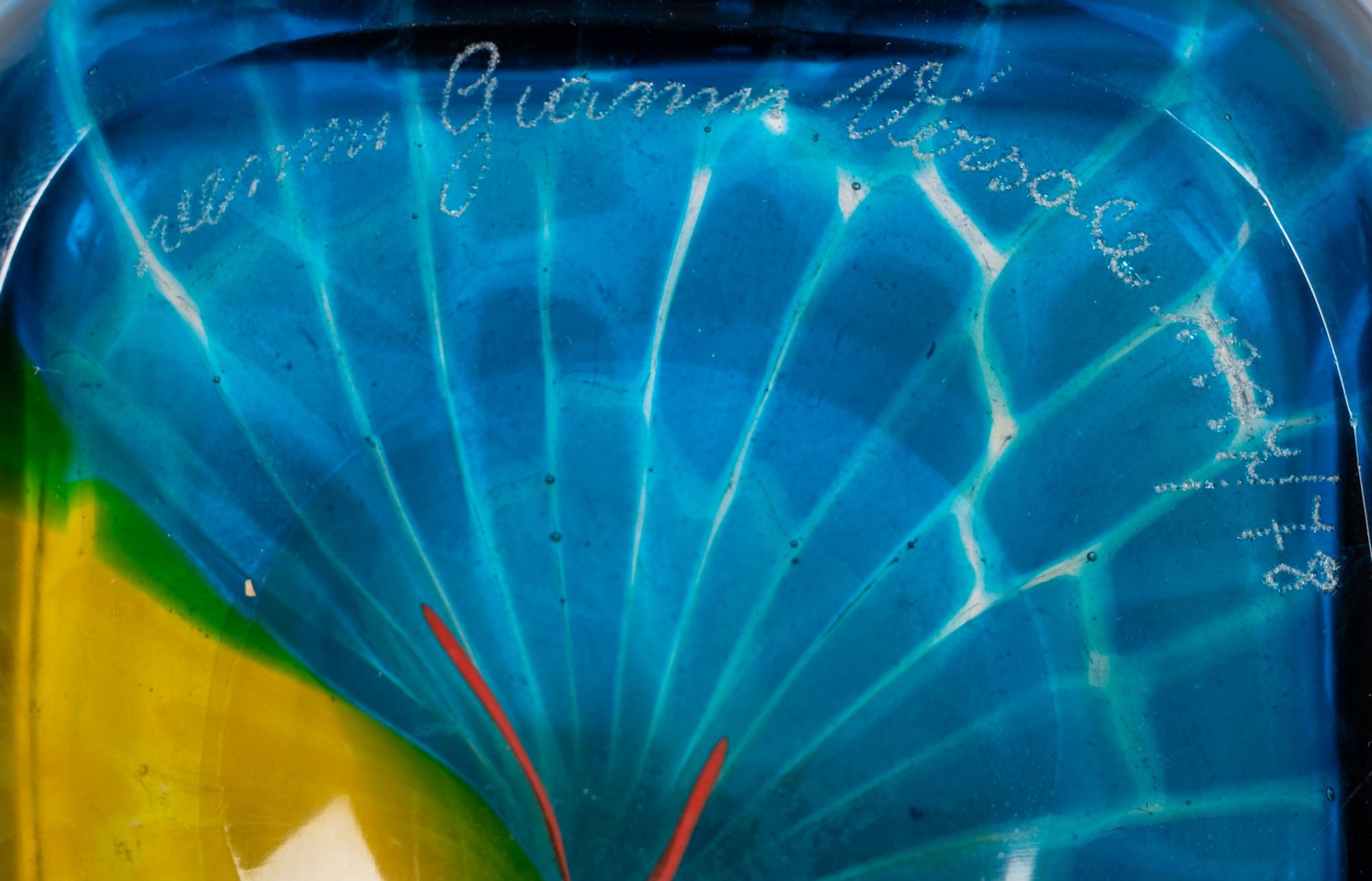 Frisage Vase, 1994 Venini Murano, Italy