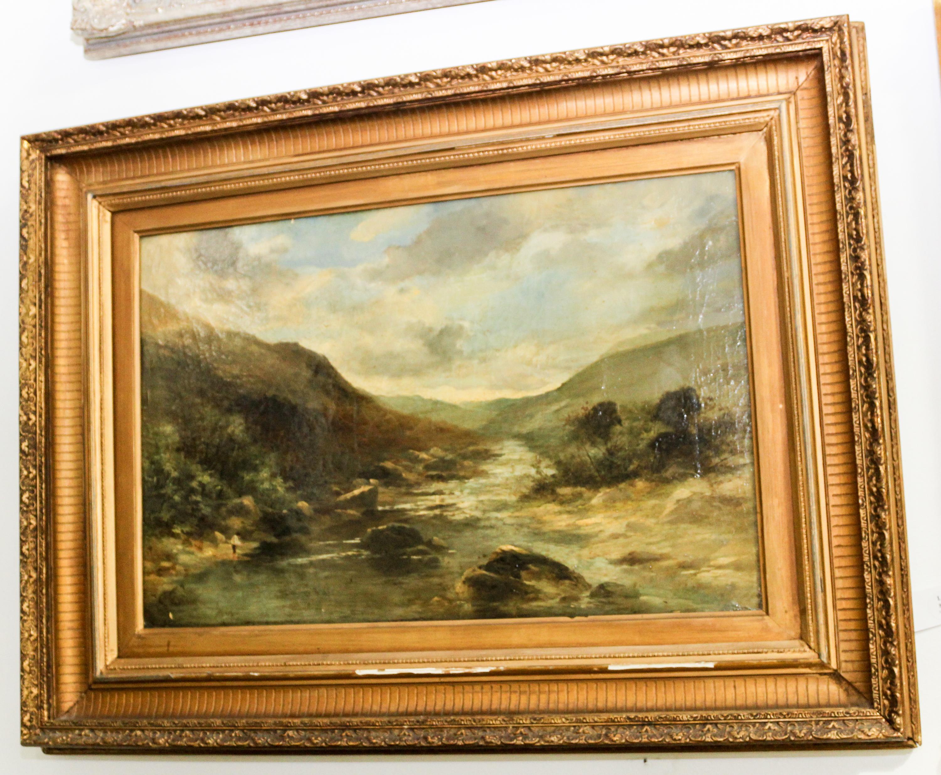 Artist Unknown, (19th century), Landscape, 1889