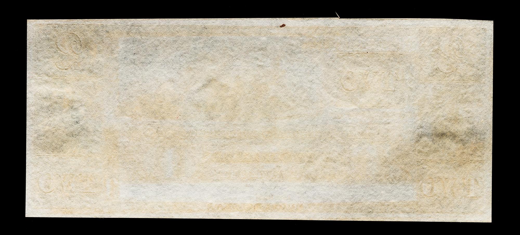 Obsolete $2 Bank Note: The New England Commercial Bank — NEWPORT, RHODE ISLAND, CIRCA 1845