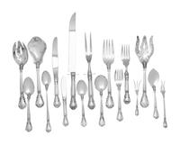 An American Silver Flatware Service