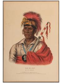[NATIVE AMERICANS]. McKENNEY, Thomas L. (1785-1859) & James Hall (1793-1868), after Charles Bird King (1785-1862).