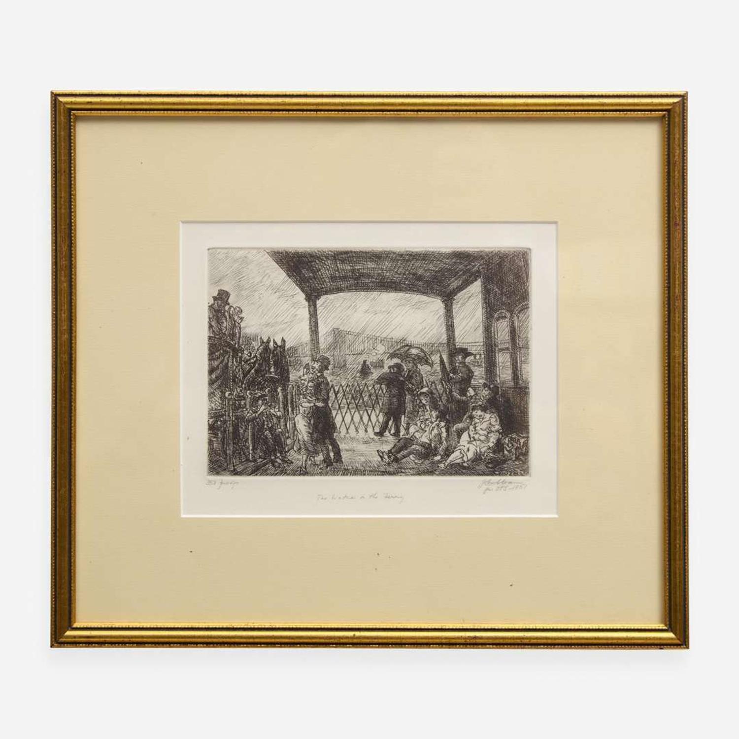 John French Sloan (American, 1871-1951) A Group of Four Etchings
