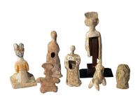 Three Greek Terracotta Figures