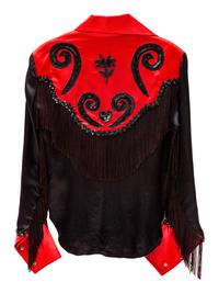 Five Satin-fringe Rodeo Tops