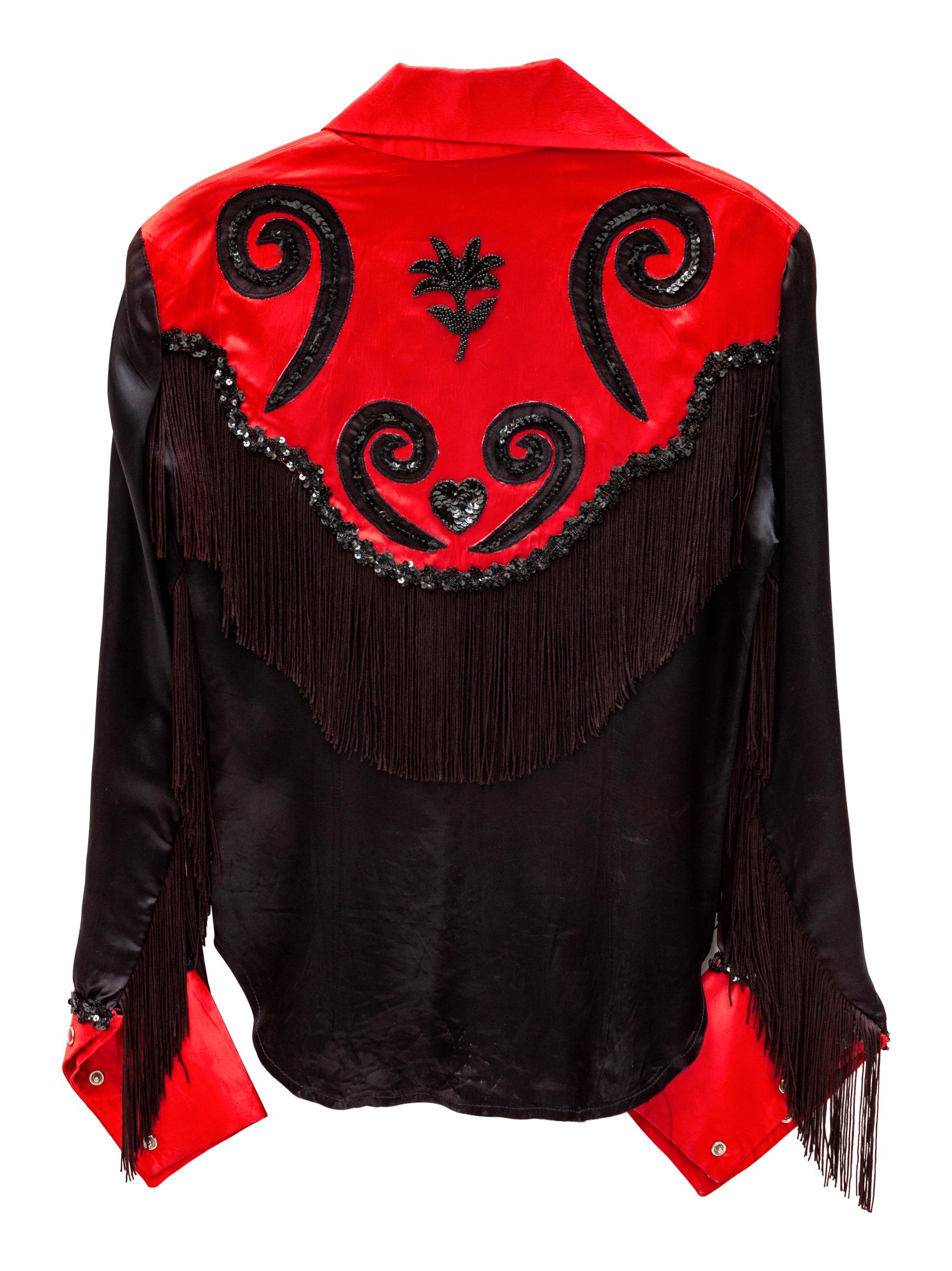 Five Satin-fringe Rodeo Tops