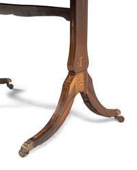 A Regency Calamander or Zebra Wood Sofa Table