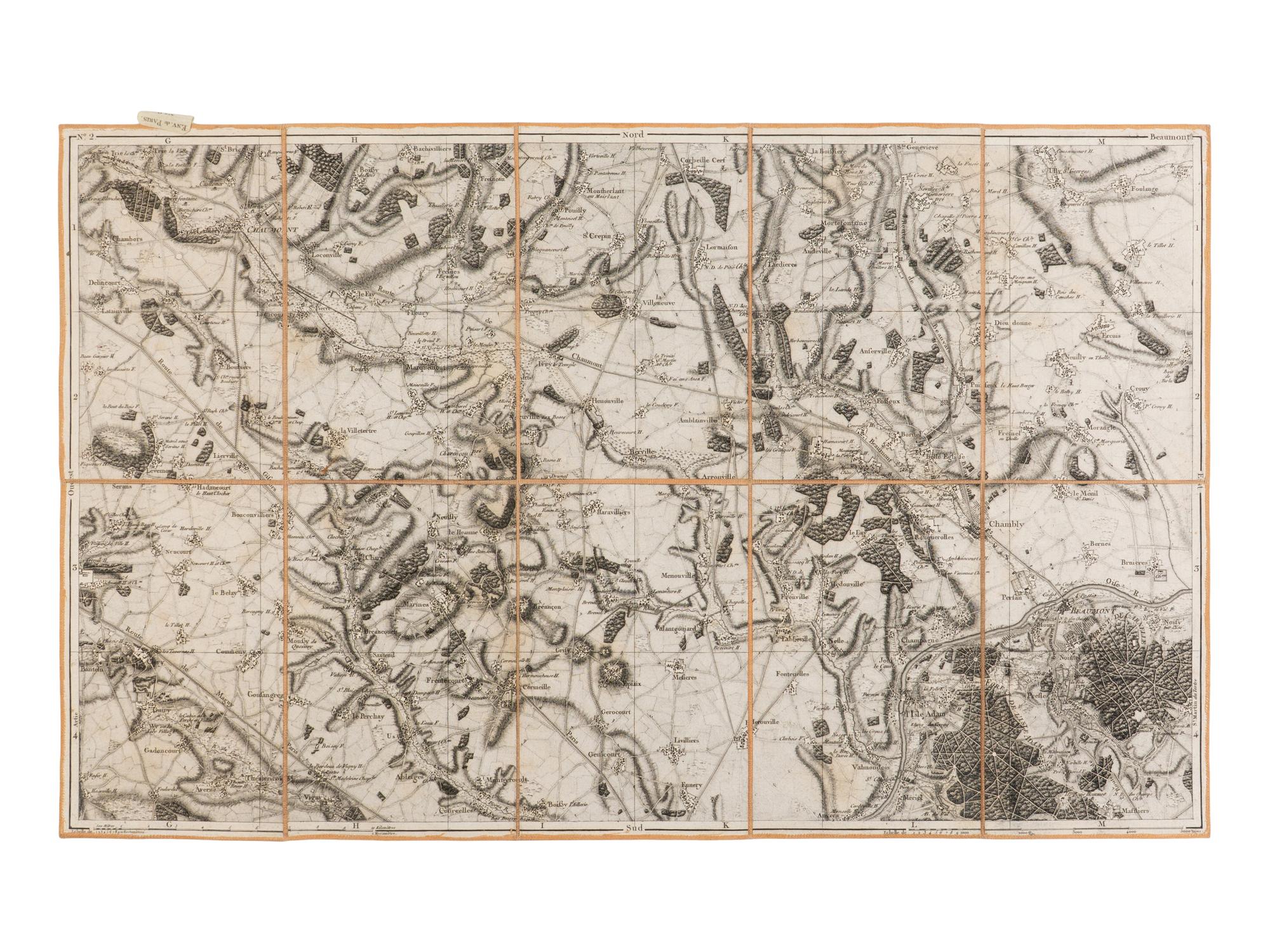 [Maps & Atlases]. Collection of 29 Maps of France, ca. 1800
