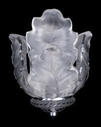 A Lalique Chene Wall Light