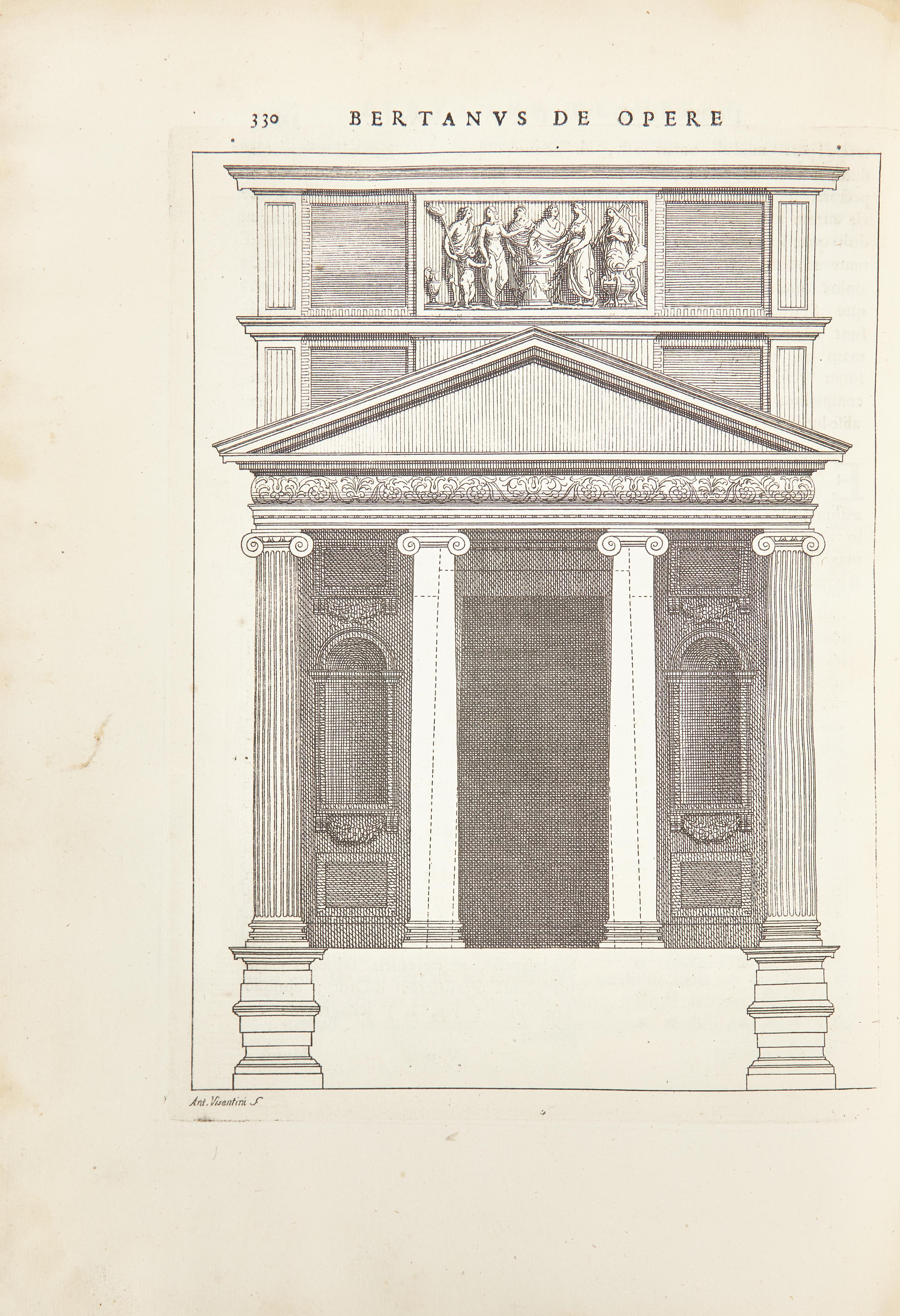 [Architecture] Poleni, Giovanni. Exercitationes Vitruvianae primae, hoc est: Ioannis Poleni commentarius criticus de M. Vitruvii...