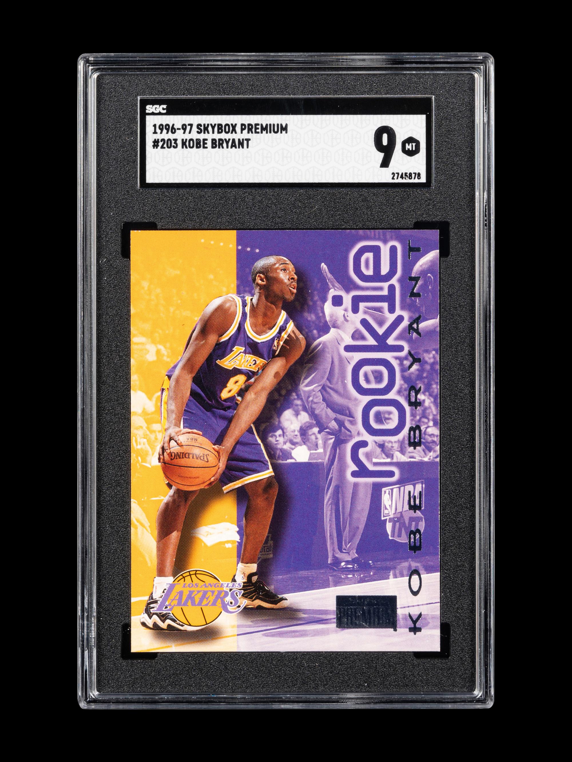 A Group of 12 Graded 1996-97 Kobe Bryant Rookie Basketball Cards,