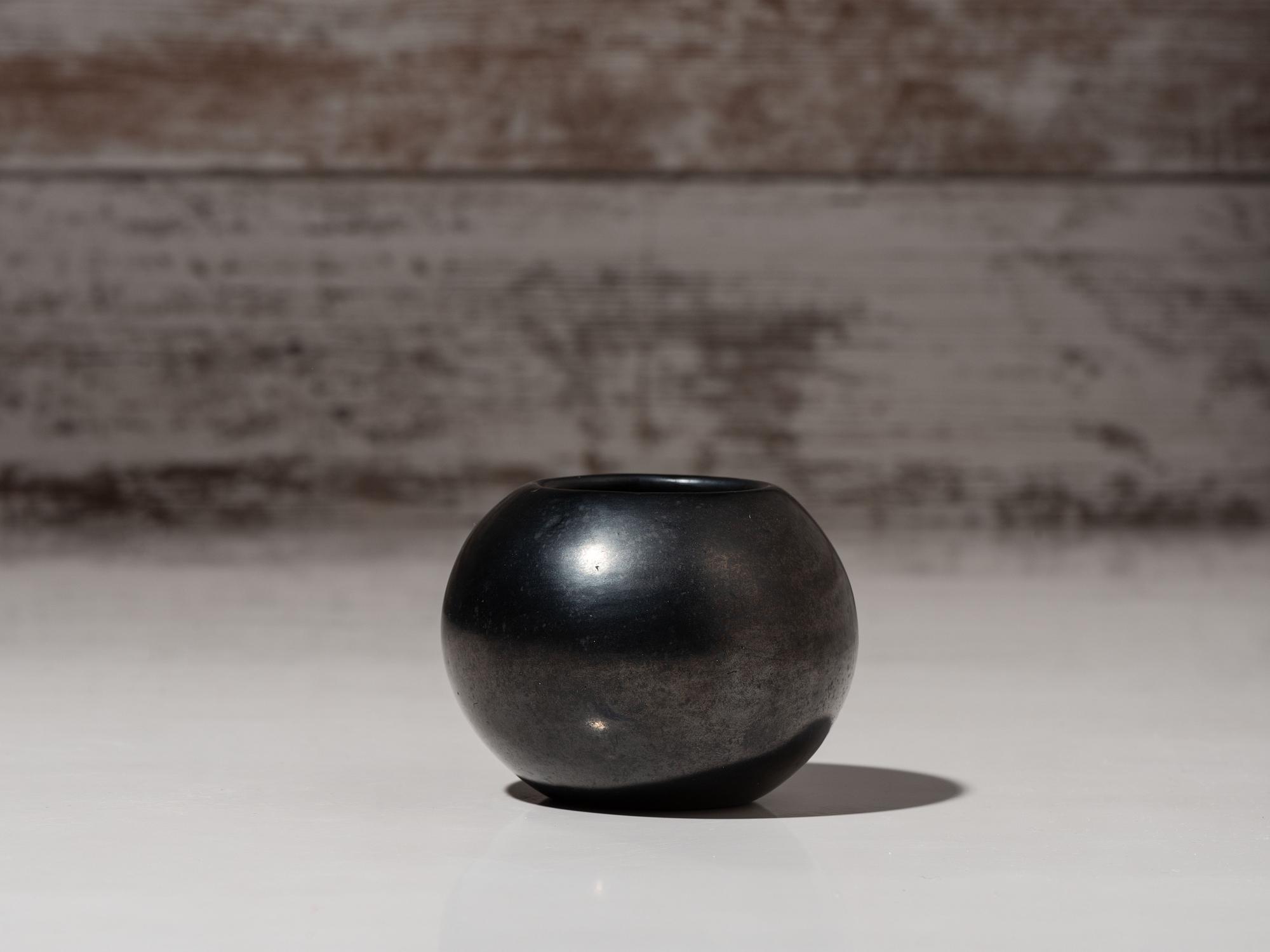 Blackware Pottery Bowl, February 1970