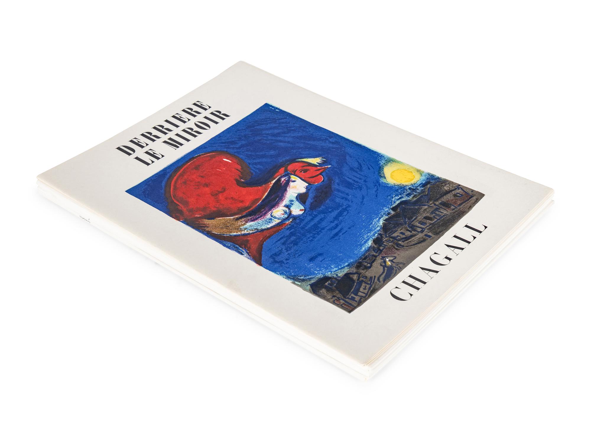 [ARTISTS BOOKS] -- [DERRIÈRE LE MIROIR - CHAGALL]. A group of 4 Marc Chagall (1887-1985) issues, comprising: