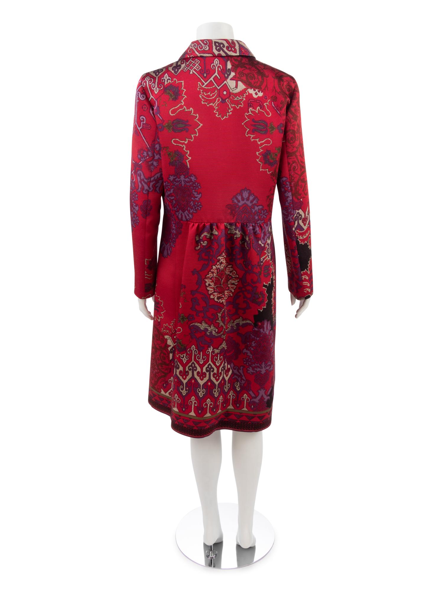 Etro Ribbed Satin Jacket, 2009