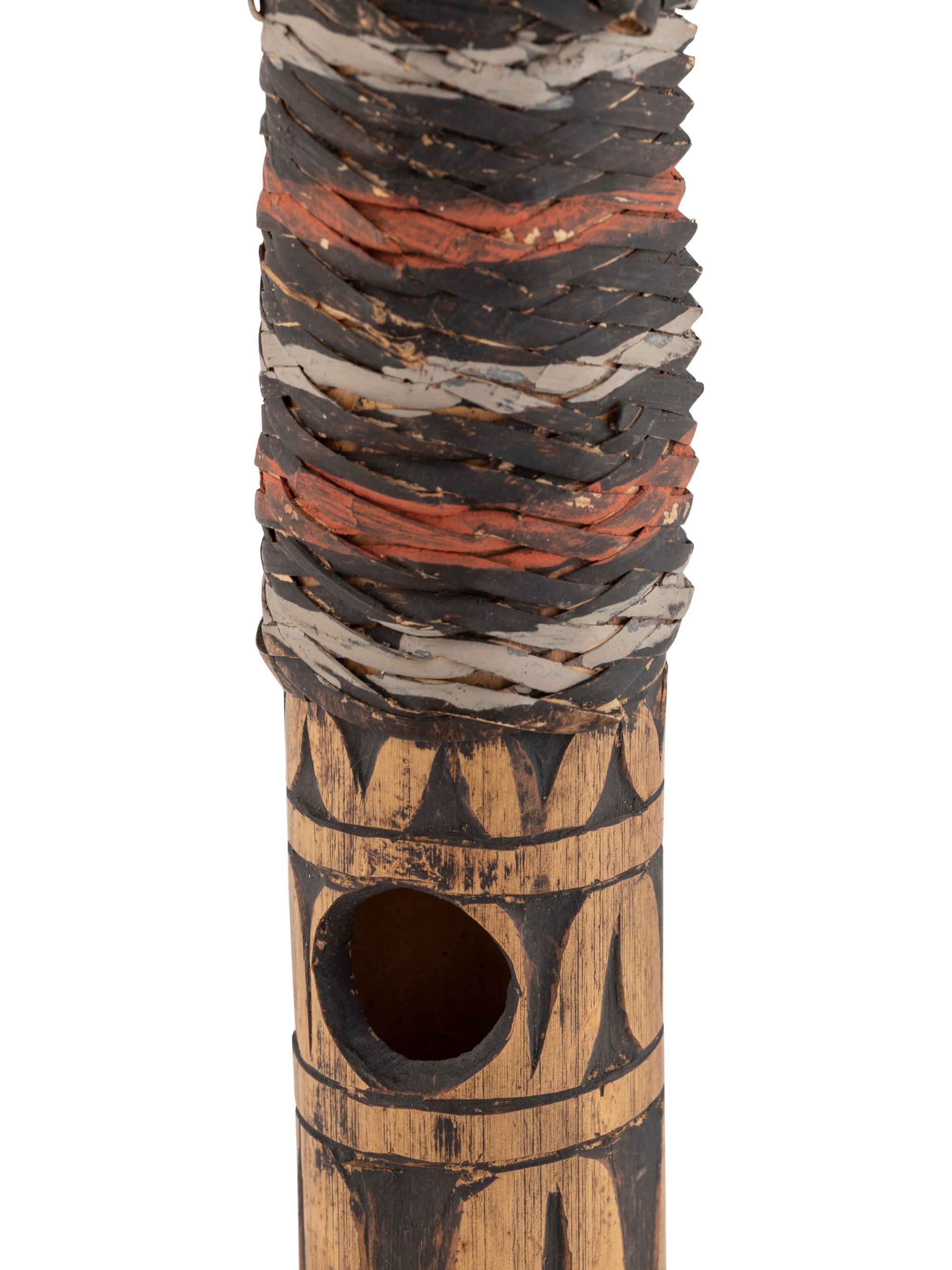 A Sepik Flute and Stopper