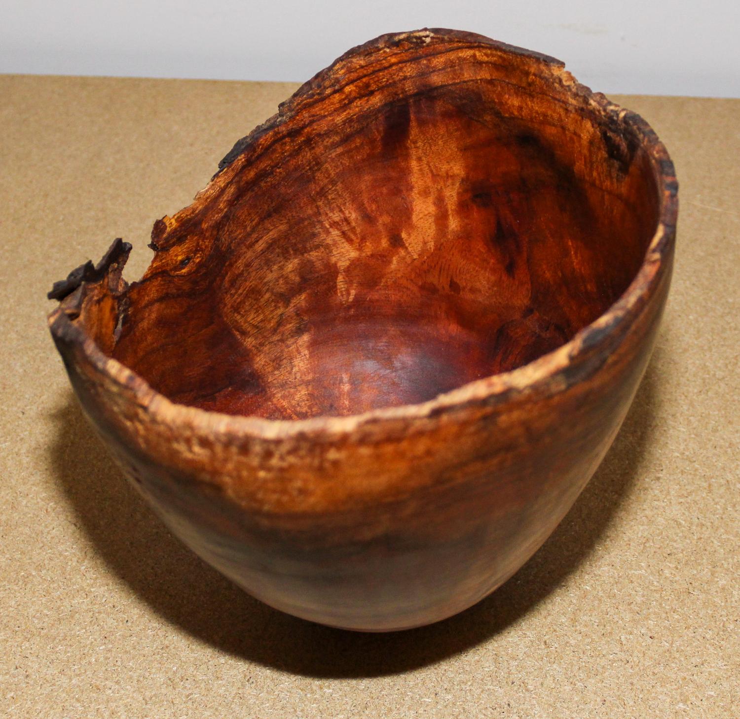 A Zeidman Turned Wood Bowl Height 8 3/4 inches. — EARLY 21ST CENTURY