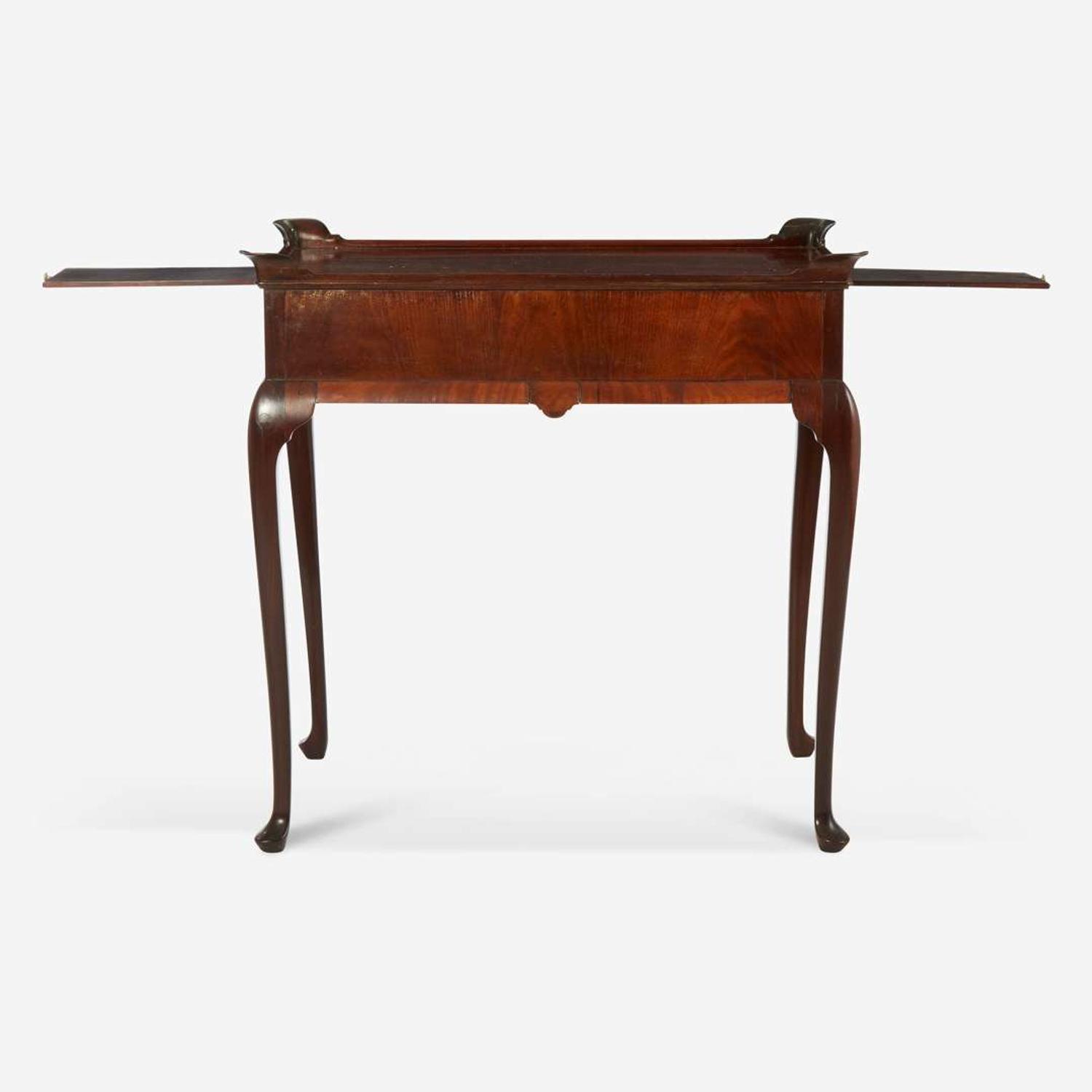 A George II carved mahogany silver table England, mid-18th century