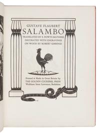 [GOLDEN COCKEREL PRESS] -- [CUNEO FINE BINDING STUDIO]. FLAUBERT, Gustave (1821-1880). Salambo . Waltham Saint Lawrence, Berkshire: The Golden Cockerel Press, 1931.