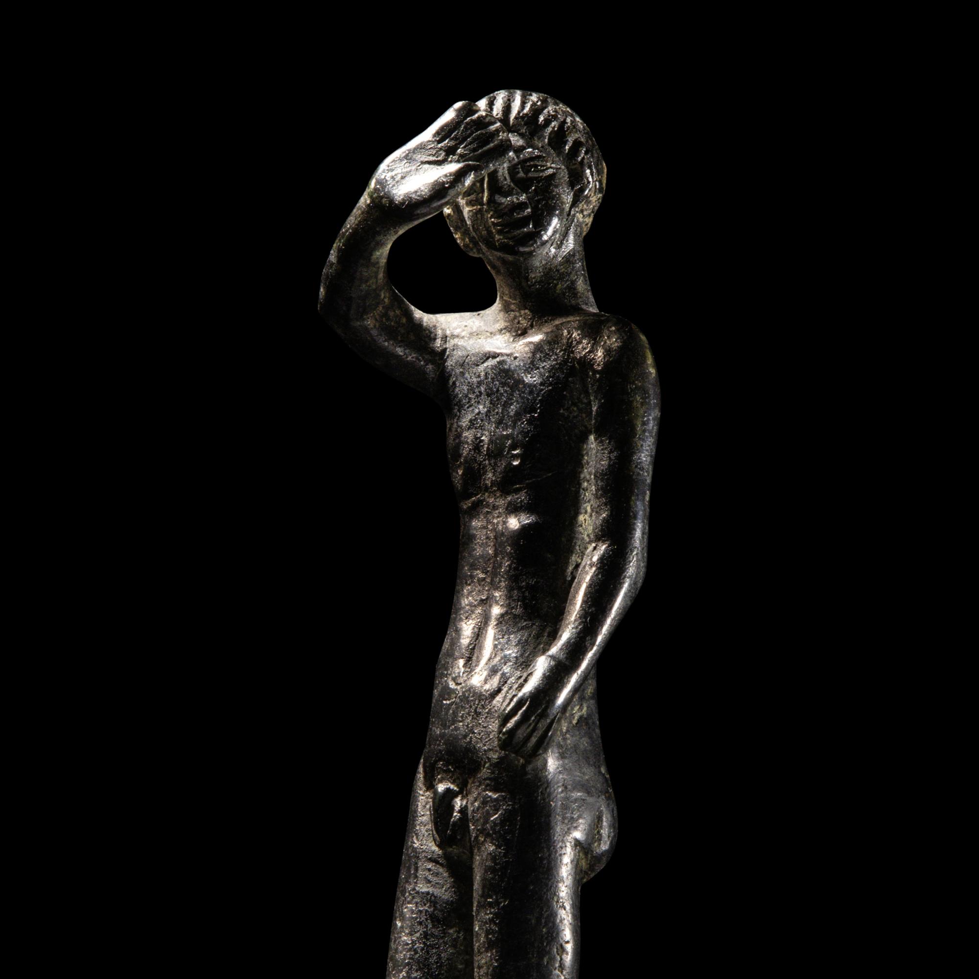 A Romano-Celtic Bronze Figure