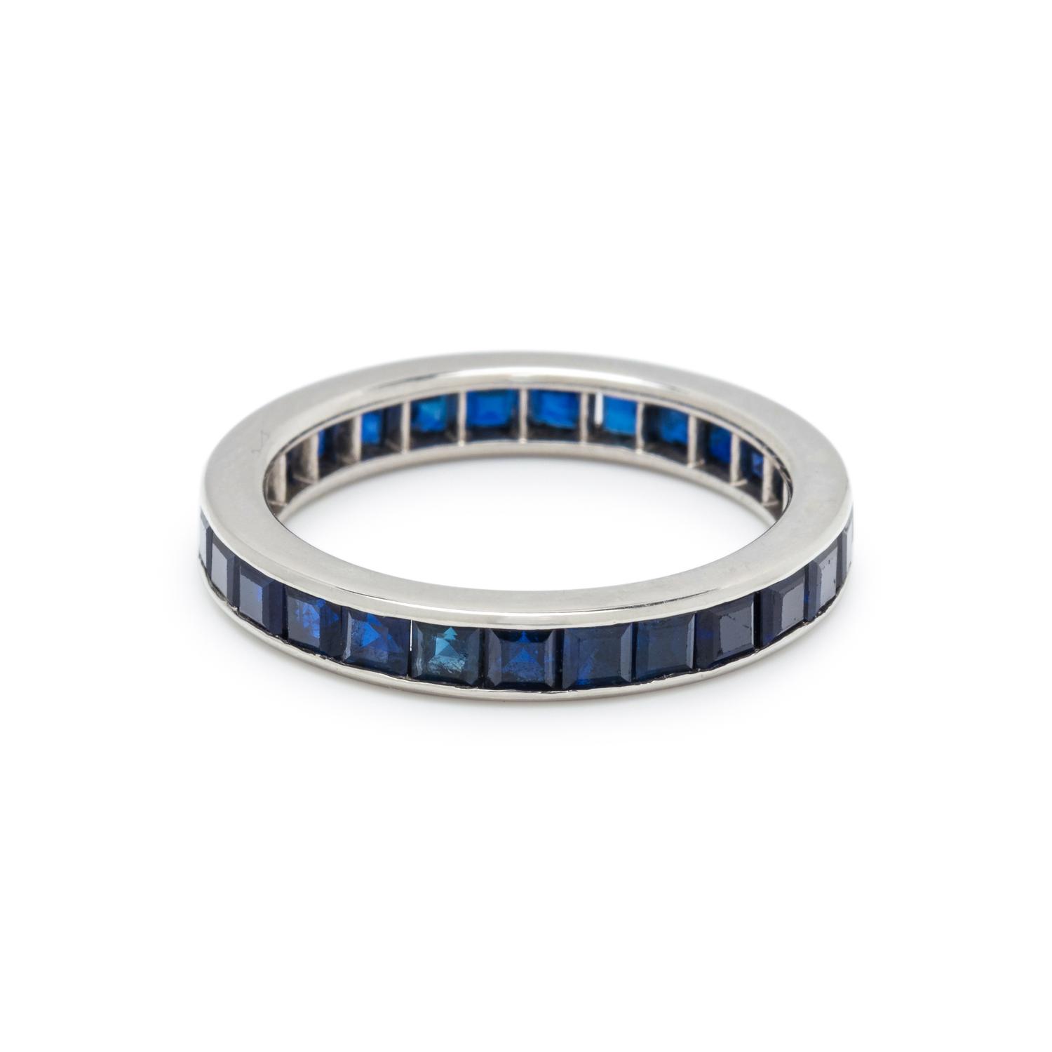 TIFFANY & CO., SAPPHIRE ETERNITY BAND
