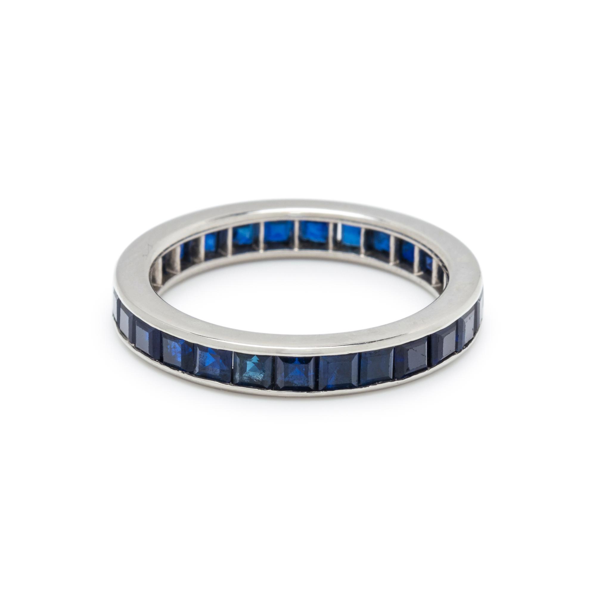 TIFFANY & CO., SAPPHIRE ETERNITY BAND