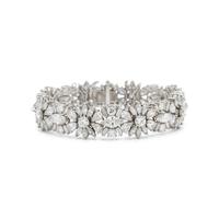PLATINUM AND DIAMOND BRACELET