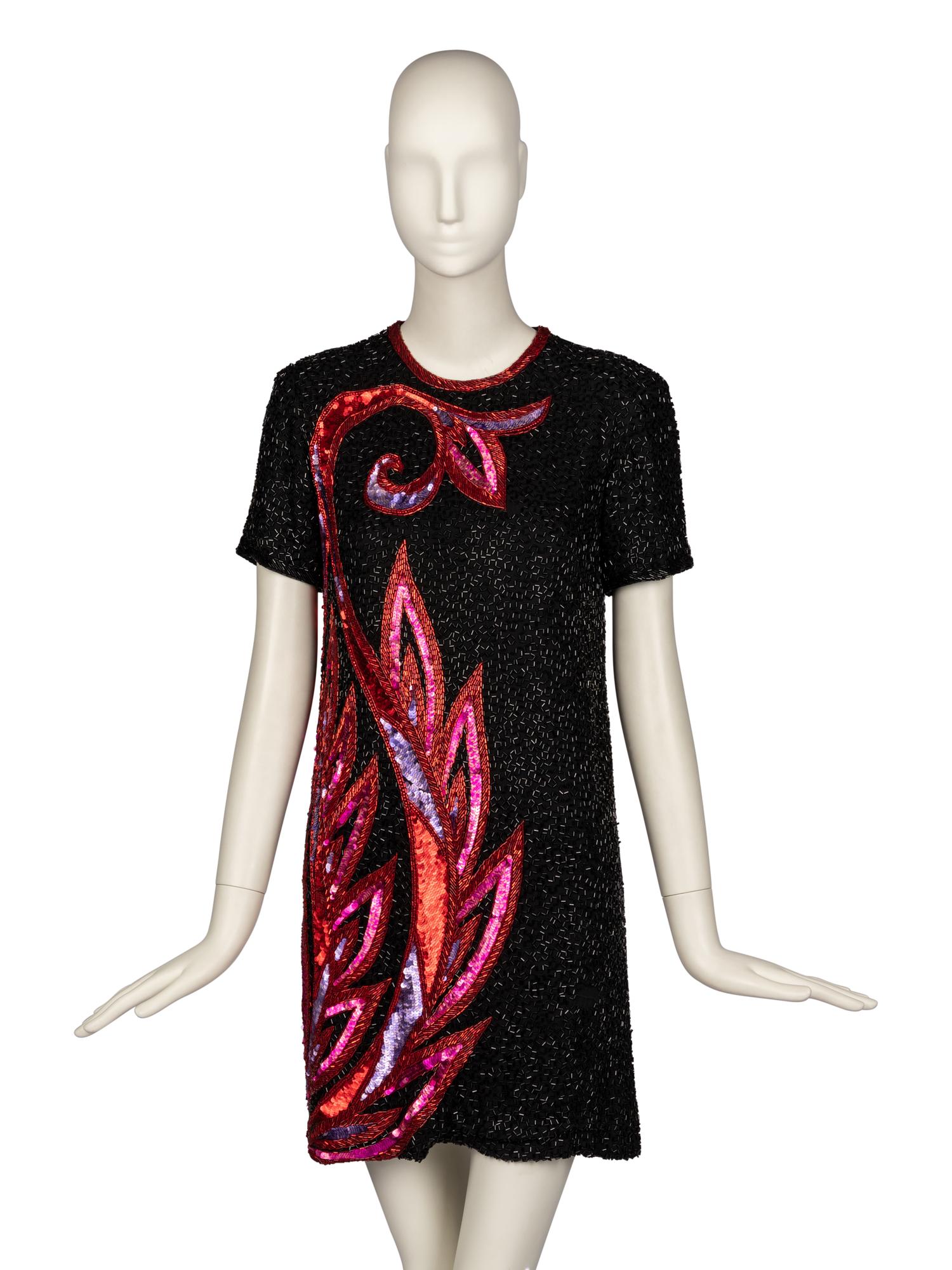 Bob Mackie Boutique Cocktail Dress, 1980-90s