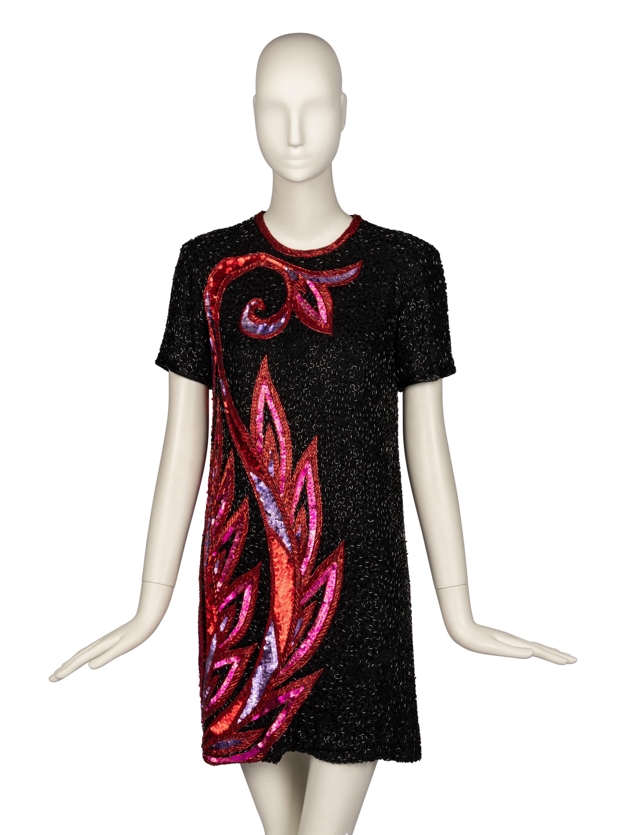 Bob Mackie Boutique Cocktail Dress, 1980-90s