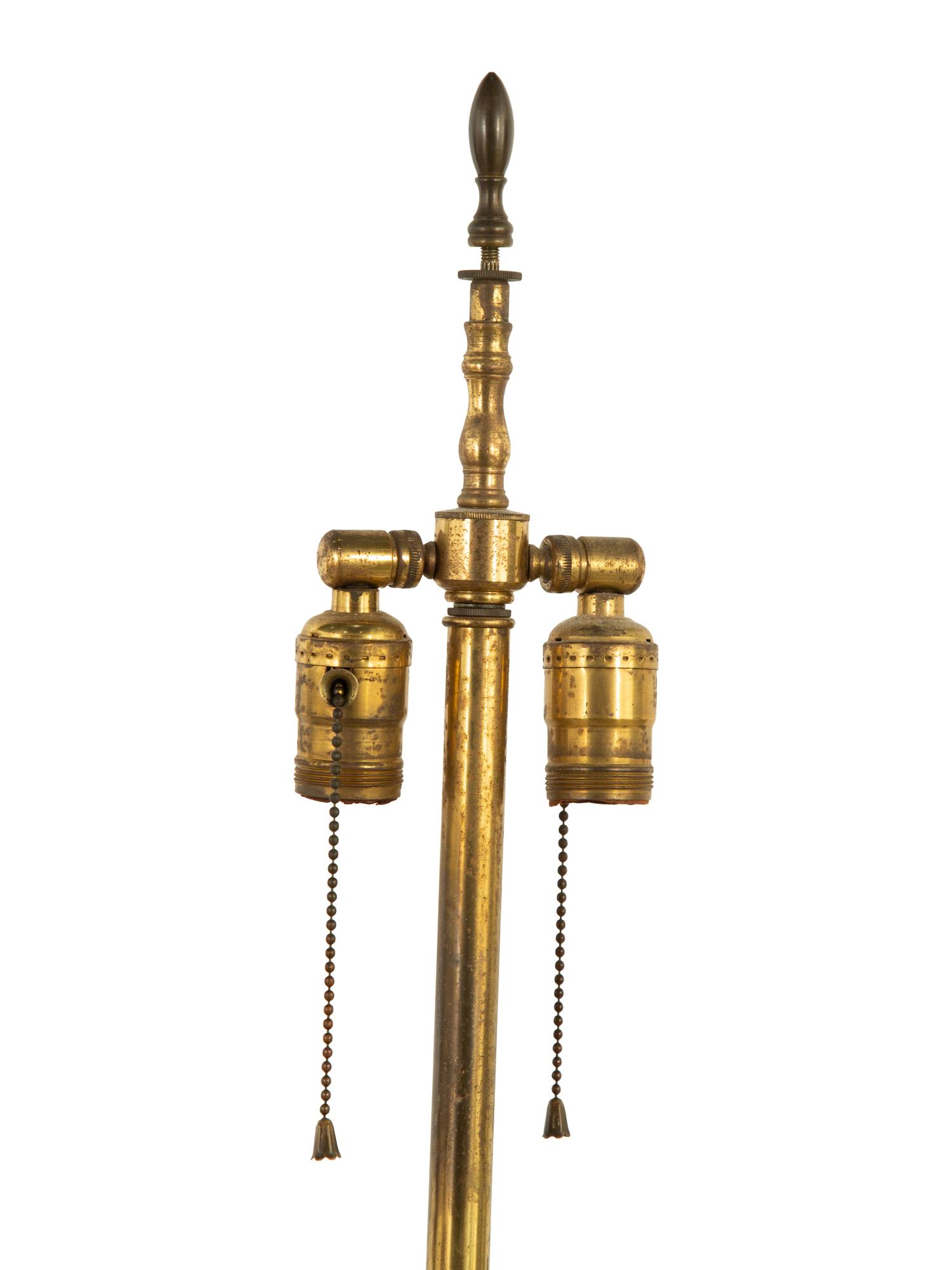 A Pair of French Porcelain Urns Mounted as Lamps