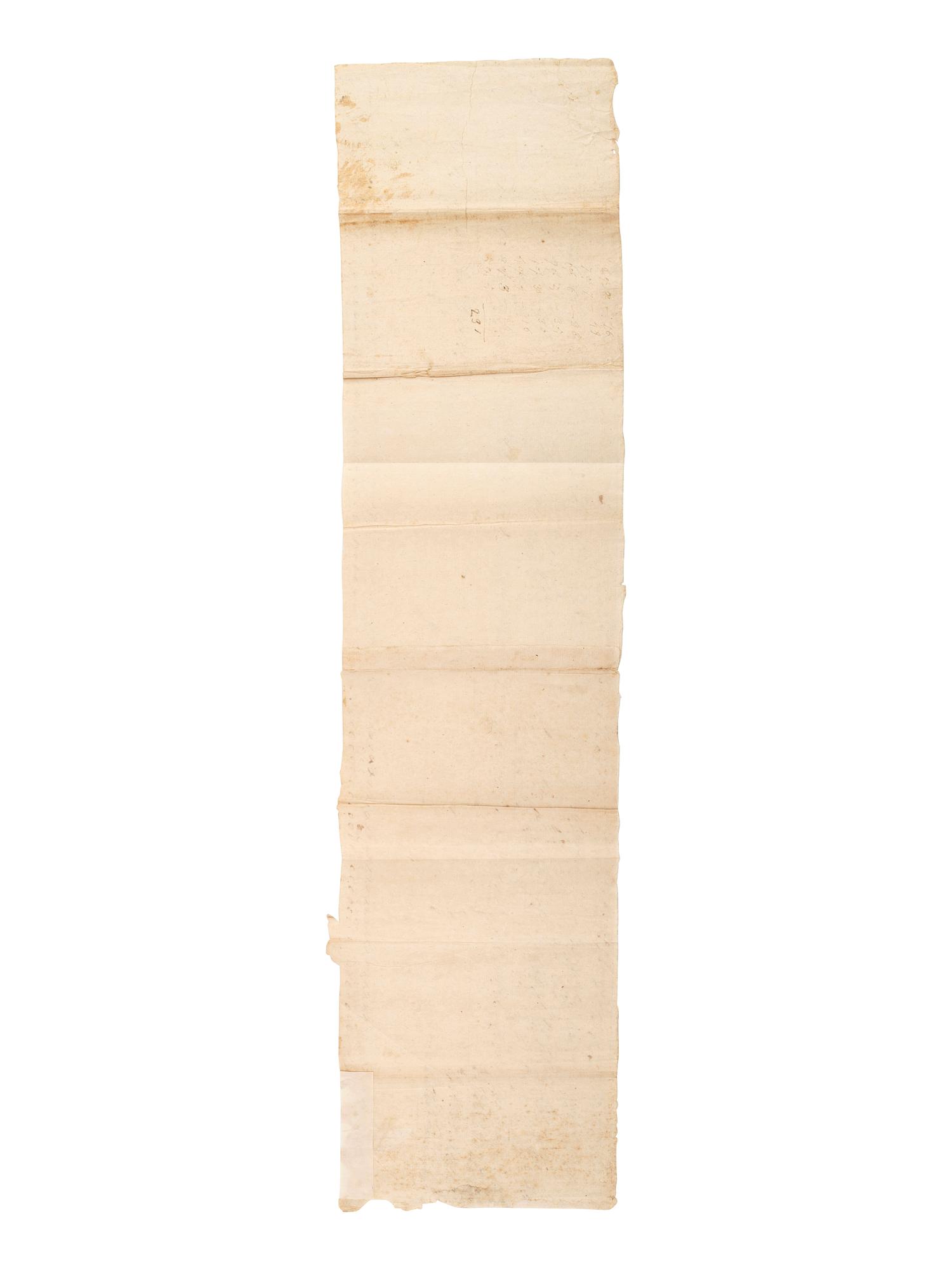 [REVOLUTIONARY WAR]. Pay roll for Captain Lemuel Clap's Company, [Dorchester, MA?], ca 1779-1780.