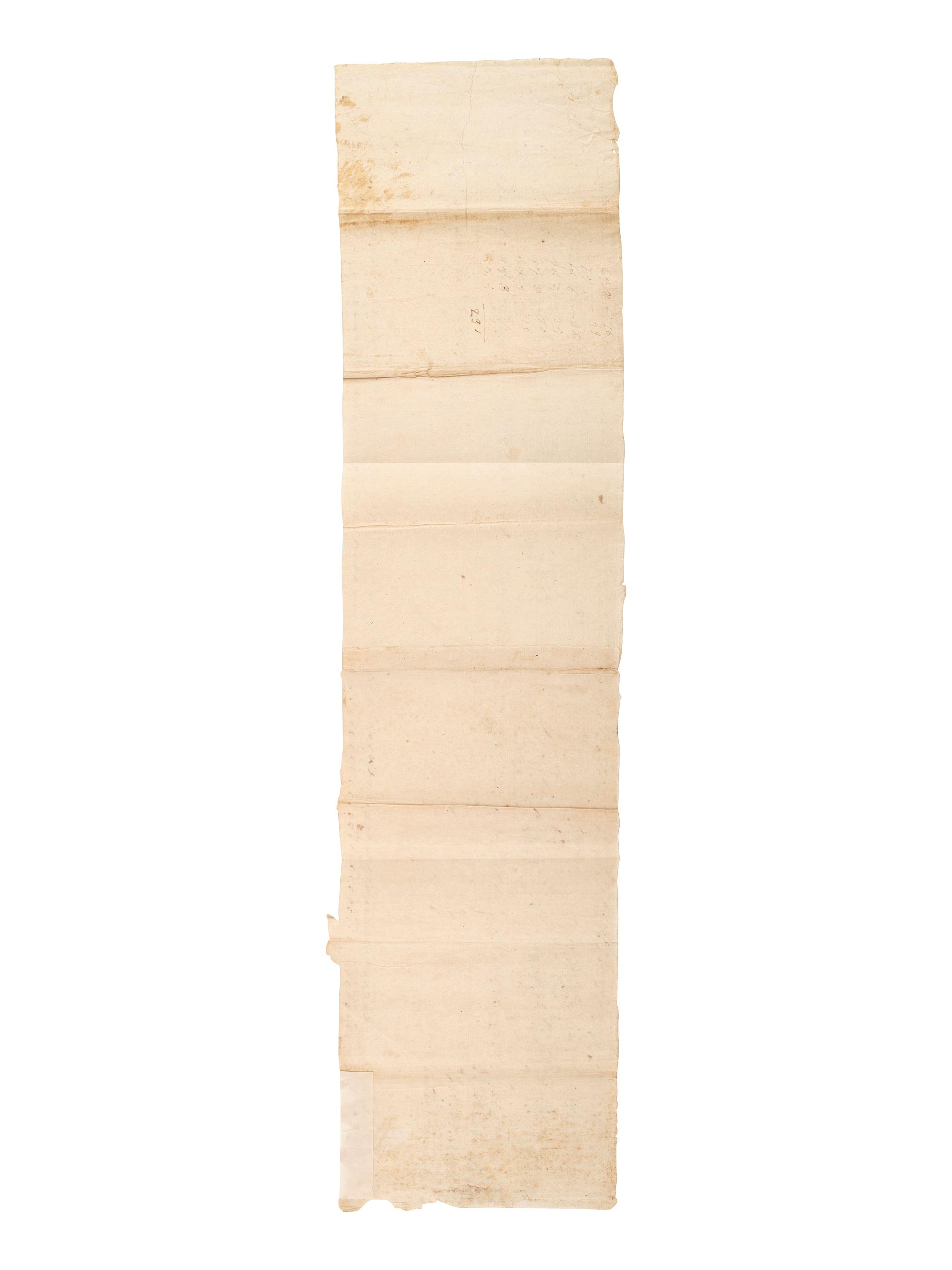 [REVOLUTIONARY WAR]. Pay roll for Captain Lemuel Clap's Company, [Dorchester, MA?], ca 1779-1780.