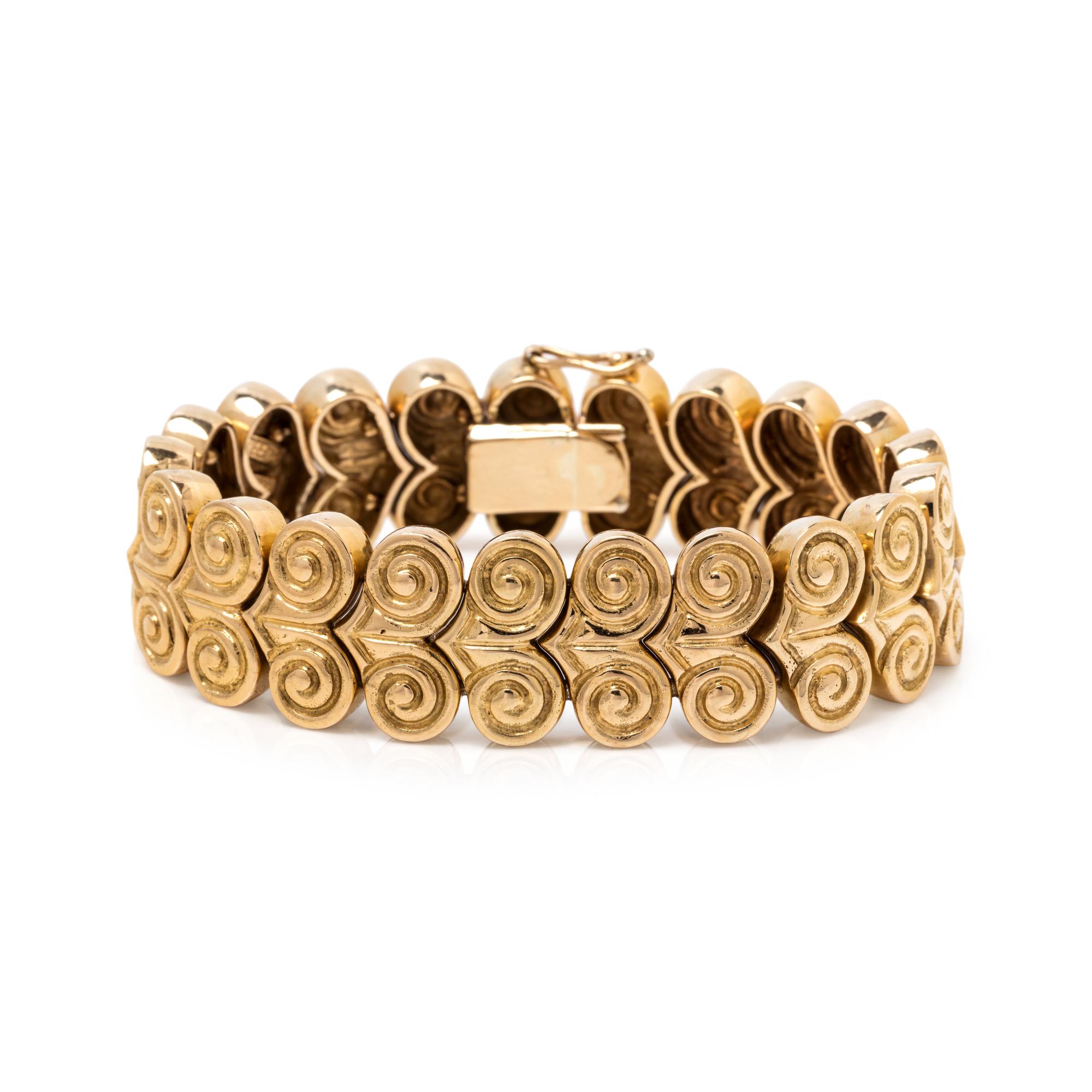 YELLOW GOLD BRACELET