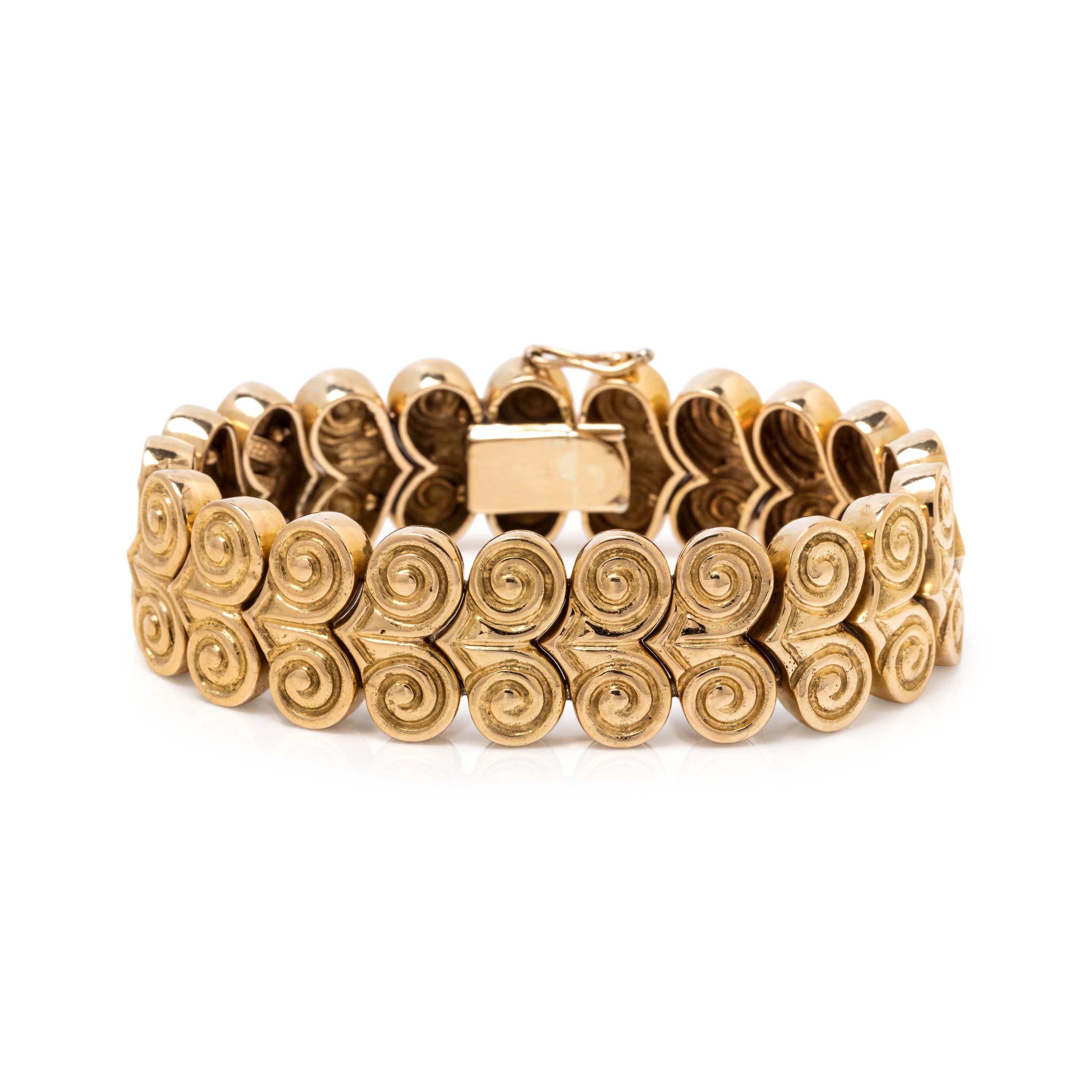 YELLOW GOLD BRACELET