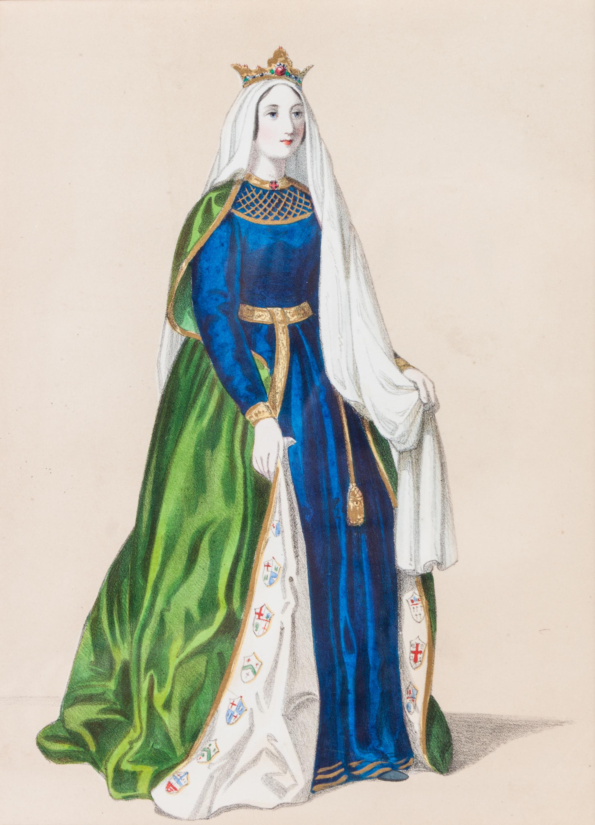 A Collection of 34 Late Georgian and Regency Style Fashion Plates Sight: 7 3/4 x 6 inches. — 20TH CENTURY