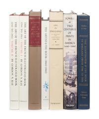 [ART AND ILLUSTRATION -- BIBLIOGRAPHIES]. A group of 7 works, comprising: