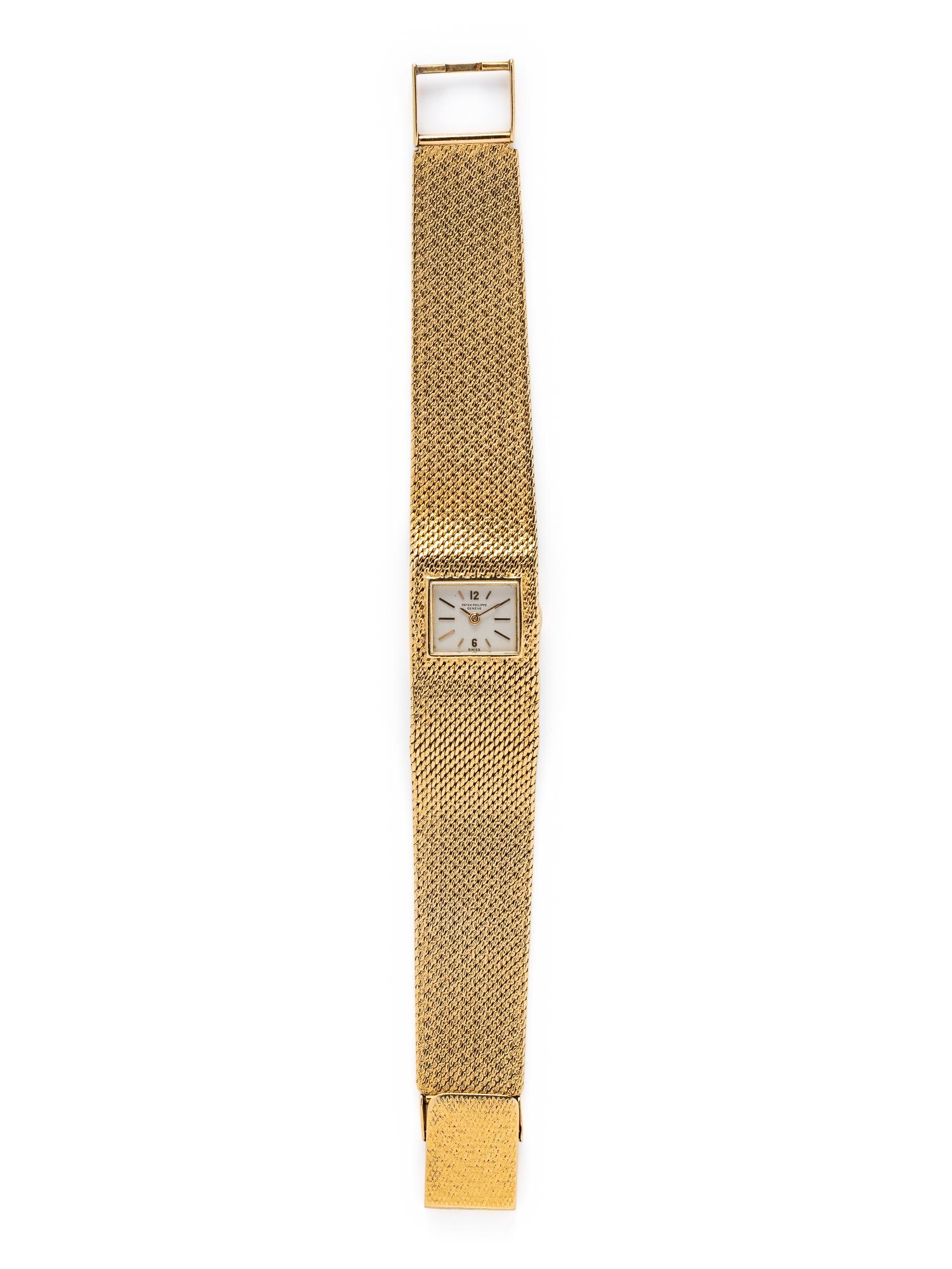 PATEK PHILIPPE, 18K YELLOW GOLD WATCH