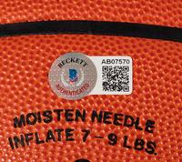A Vintage Michael Jordan Signed Autograph Official NBA Spalding Basketball (Beckett Authentication Services Letter BAS Certified),