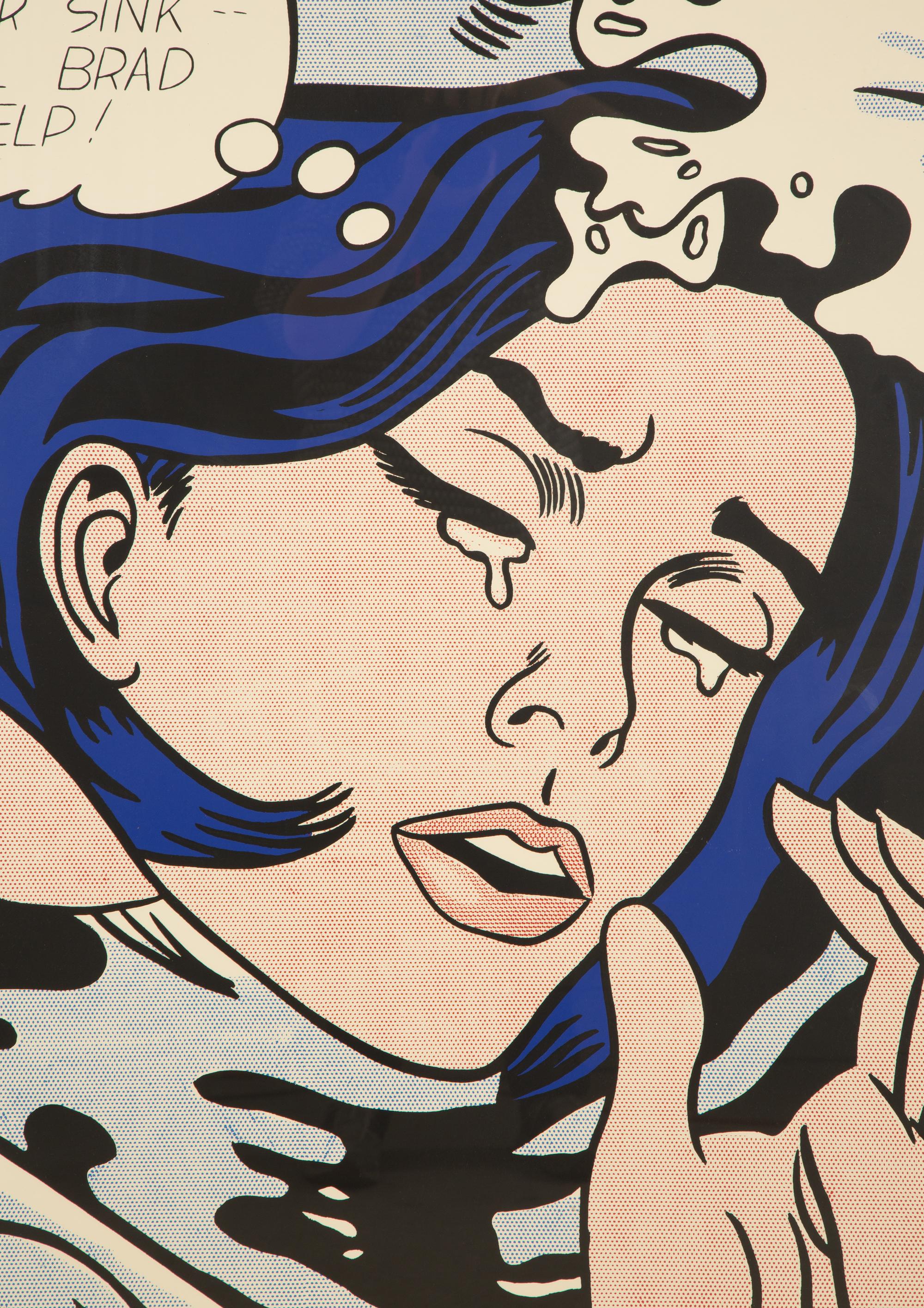 A Museum of Modern Art Roy Lichtenstein Original Exhibit Poster