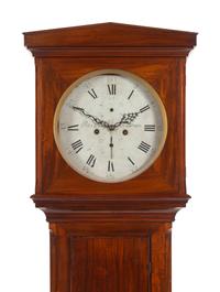 A Scottish Mahogany Tall Case Clock