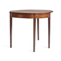 A Federal Inlaid Mahogany Card Table