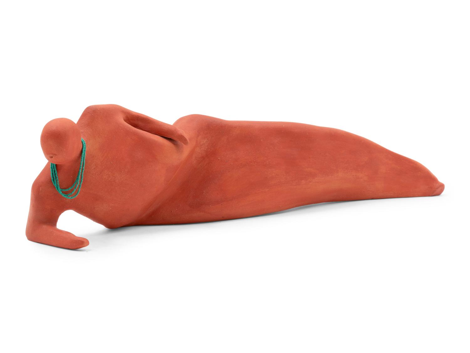 Reclining Women, with Turquoise Necklace Accents